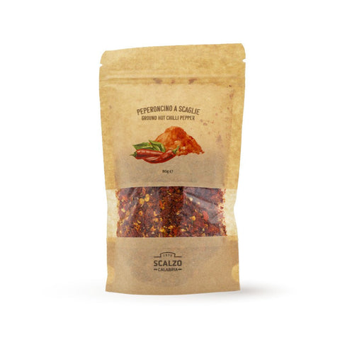 Ground dried chilli flakes